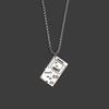 Trendy Titanium Steel Hip-Hop Game Console Pendant Necklace for Couples