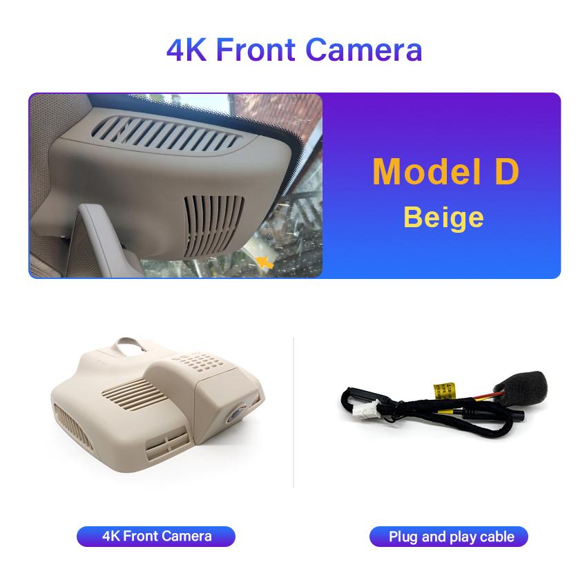 Model D Dash Cam 4K Car DVR For Mercedes-Benz C Class W205 W204 C300 C180 C200 C220 C250 C260 2015-2026 WiFi APP Connect Camera