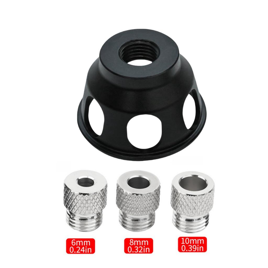 Replaceable Vertical Drill Guide Doweling Jig Kit Drill Positioning Aluminum Alloy Pocket Hole Jig Straight Angle Guide Locator