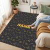 Custom Name Magic Spells Living Room Non-Slip Area Rug Soft Carpet for Bedroom Kids Playroom Sofa Office Home Decor Doormat