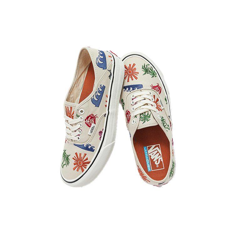 Vans Authentische Low-Top Freizeit-Skate-Schuhe Unisex Weiß VN0A5HYP2N1