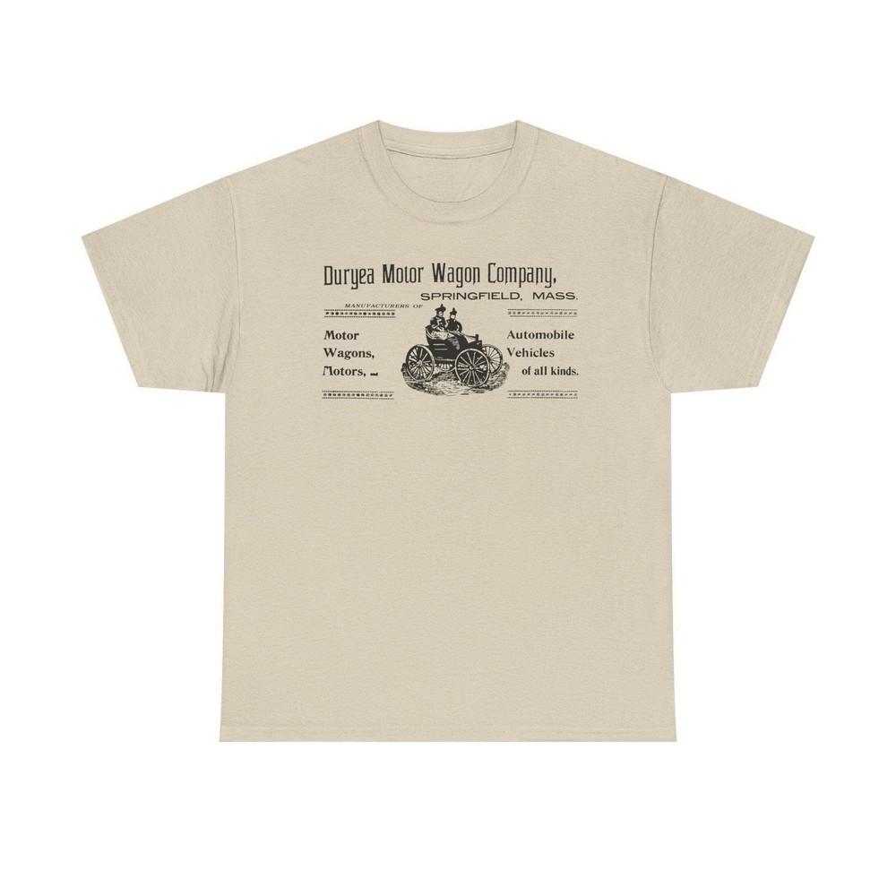 

Duryea Motor Wagon Company First American Automobile T-shirt S