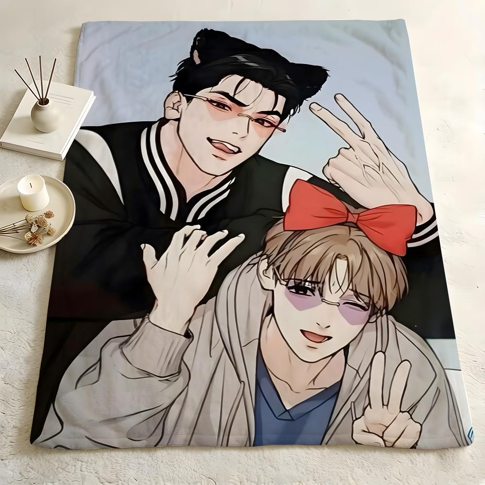 Comic J-Jinx Throw Flannel Blanket Skin Soft Suitable for Sofa Living Room Bed Travel and Gifts