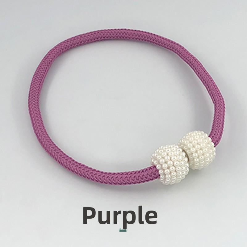 

Высокопрочный магнитный притяжение жемчужный магнитный пряжка ткань для хранения галстука штора магнитная пряжка шнурок для штор 2pcs