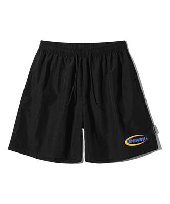 Deulousi Dw Not Very Good Taslan Shorts Black