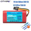 Cityork Batteria per aspirapolvere robot da 3500 mAh per Qihoo 360 S5 S7 S7Pro T90 X9 Batteria sostitutiva per aspirapolvere robot da 14,8 V