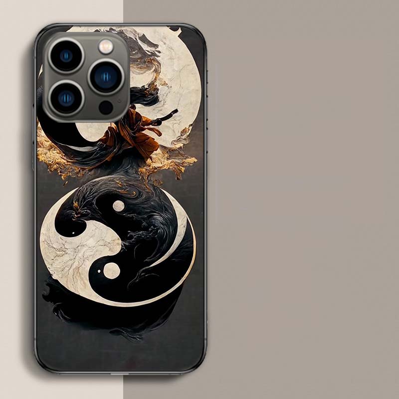 Acht Trigramme Tai Chi Yin Yang Handyhülle Für Apple Iphone 16E 16 17 Pro Max Air 15 Pro 14 Plus 12 13 Mini Hülle Niedlich Lustig