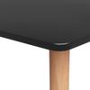 VidaXL Table de bar Noir 120x60x105 cm