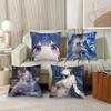 Spel Wuthering Waves IUNO Kuddfodral Kontorskuddar Lämpliga för Soffa Bil Sovrum Dekorativt Kuddfodral