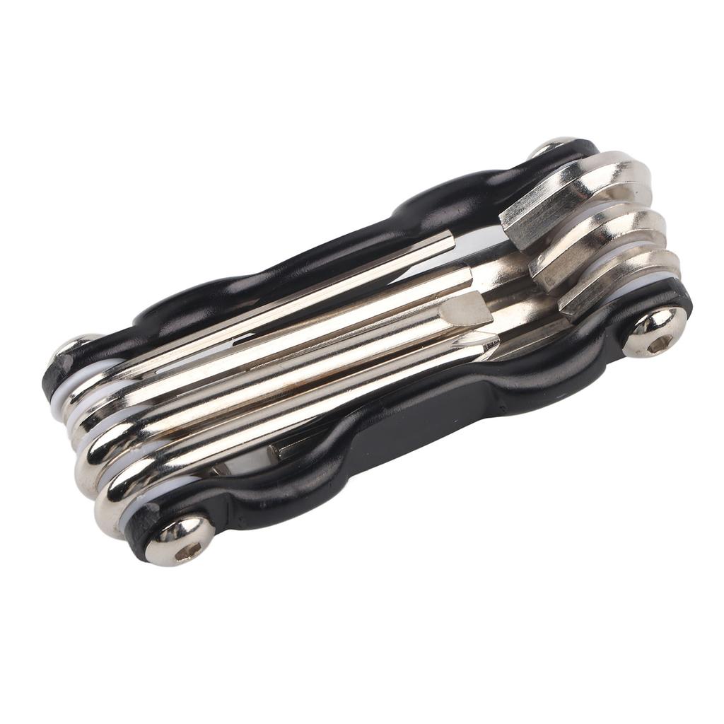 Portable 7 in 1 Multifunctional Cycling Bike Repair Tool Set Wrench Screwdriver ToolsBlack