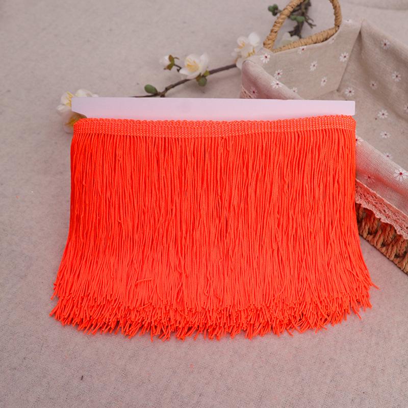 Polyester Fringe Tassel Trim (10-20cm) for Stage Costumes, Curtains, Carpets, and Lace Decorations