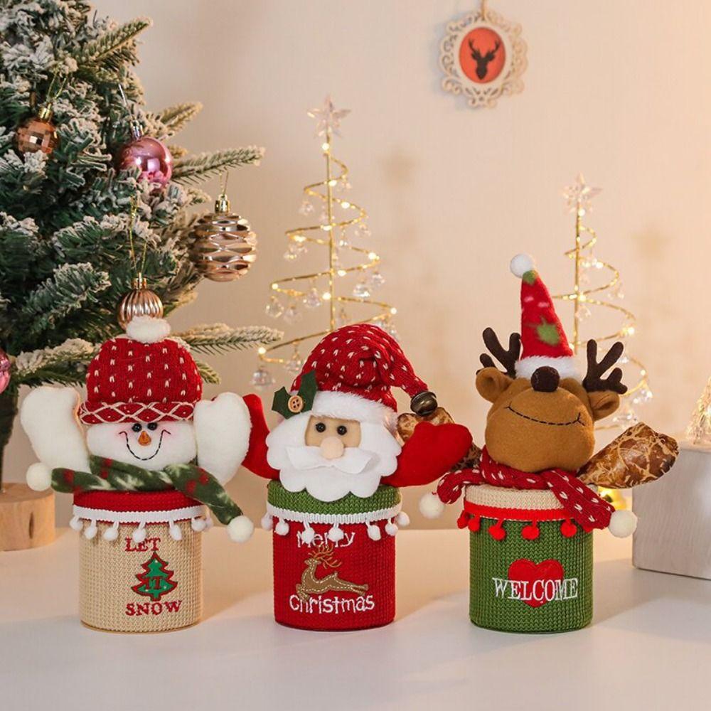Merry Christmas Santa Gift Bags Xmas Decorations Candy Bag Fashion Christmas Gift Box