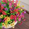 Fake Flowers Outdoor UV Resistant Faux Plants For Outside Yard Wedding Indoor Home Kitchen Farmhouse Decor Artificial Plants