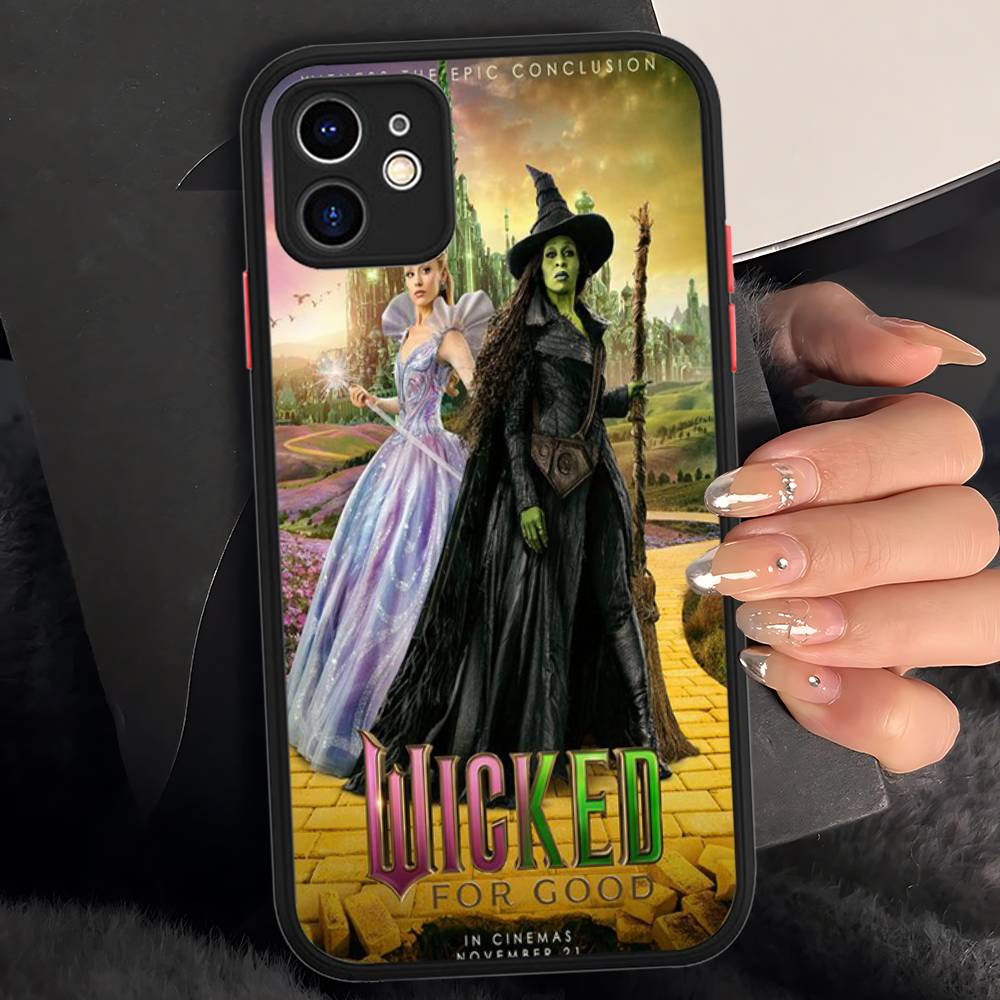 W-Wicked Part One Movie Phone Case For IPhone 16e 16 15 14 13 12 11 Pro Max X XS MAX Plus Spuerstar Matte Cover