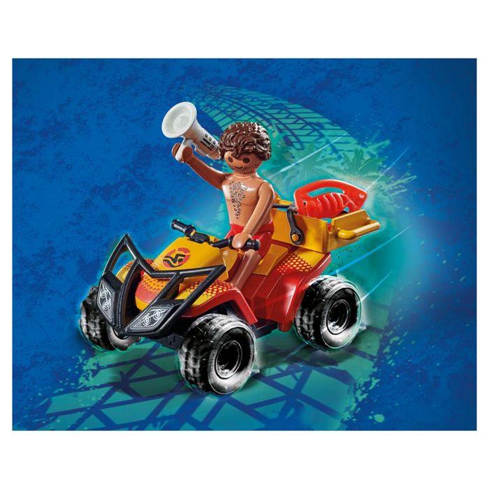 PLAYMOBIL - City Action 71040 Sauveteur en mer et quad - Blanc - Enfant - Mixte - A partir de 4 ans