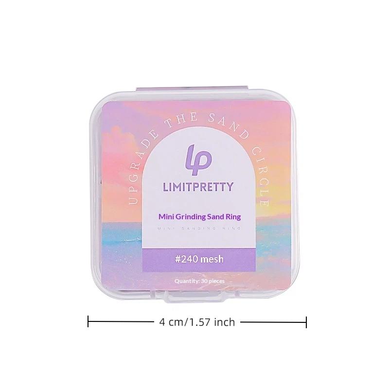 Nail Mini Sanding Ring Bands For Electric Manicure Machine Nail Drill Bits 80/120/180/240 Nail Drill Grinding Bit Files Tool