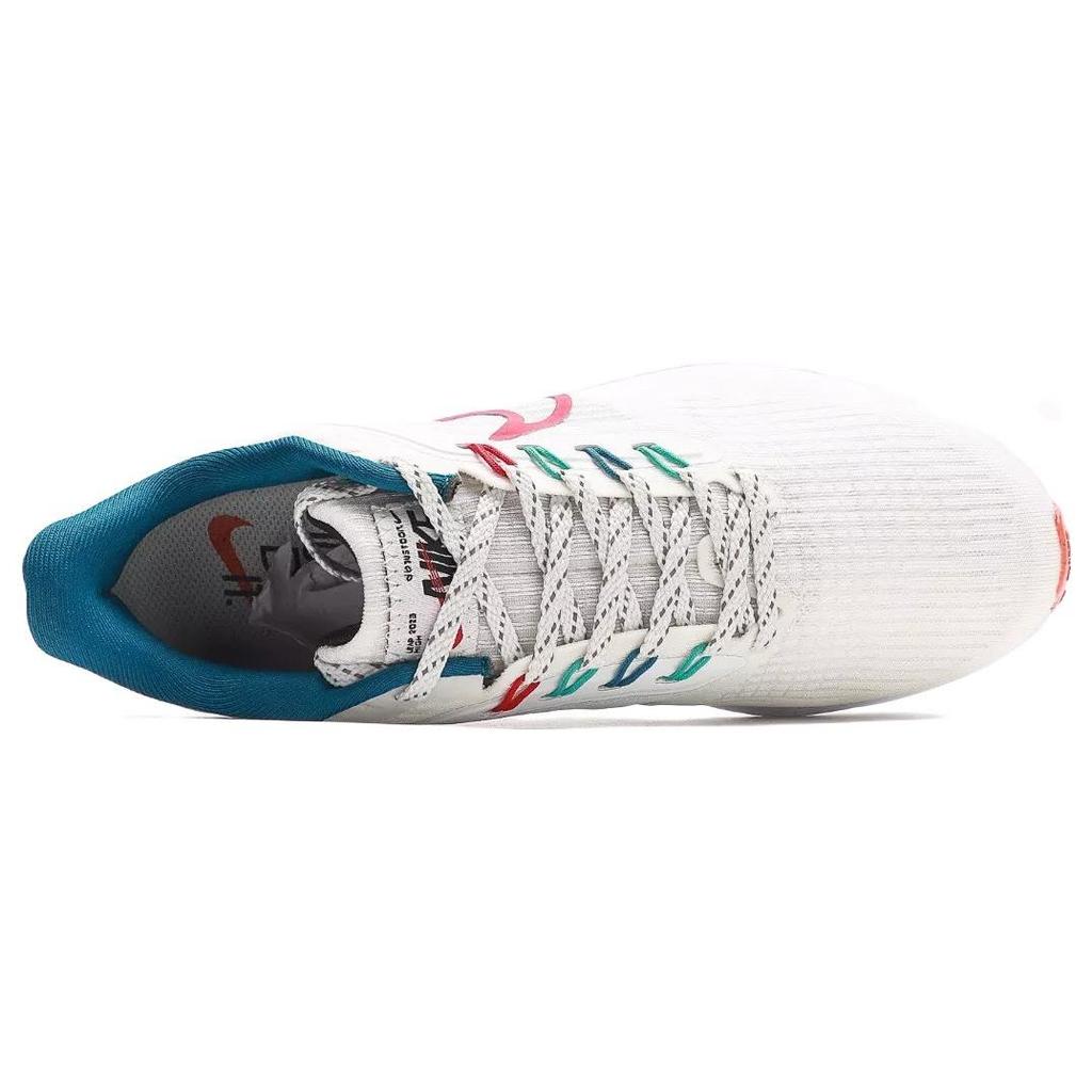 Nike Air Zoom Pegasus 39 White Red Teal Men Sneakers Summit-White Washed-Teal University-Red FD4322-161