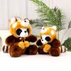 Süßer Süßer Panda Verwandelt in Tiger Waschbär Puppe Plüschtier Schwarz Und Weiß Panda Puppe Kinderpuppe Puppe
