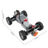 Șasiu Mașină RC 4WD Set de Construcție Electric cu Motor Roți Cutie Baterie Receptor pentru Model Tehnic MOC Jucărie de Construcție