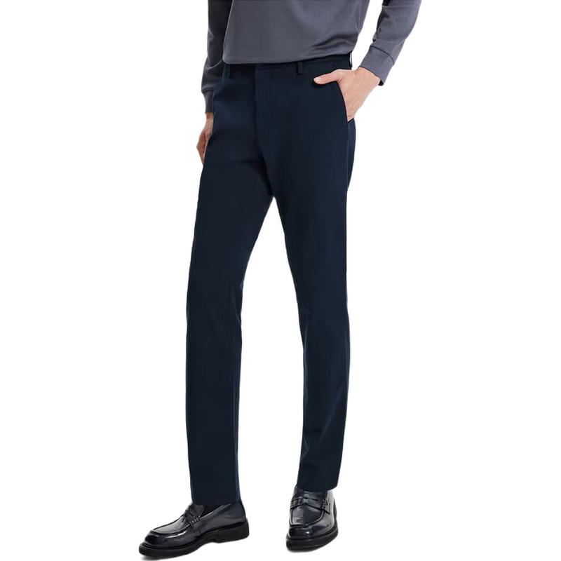 

Goldlion Men s Cotton Blend Stretch Twill Casual Pants 34