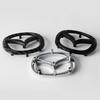 57x46MM Car Steering Wheel Center Badge Replacement ABS Emblem for Mazda CX4 CX5 RX7 Atenza Axela 3 2 5 CX3 MX3 MX5 CX9 CX7 RX8