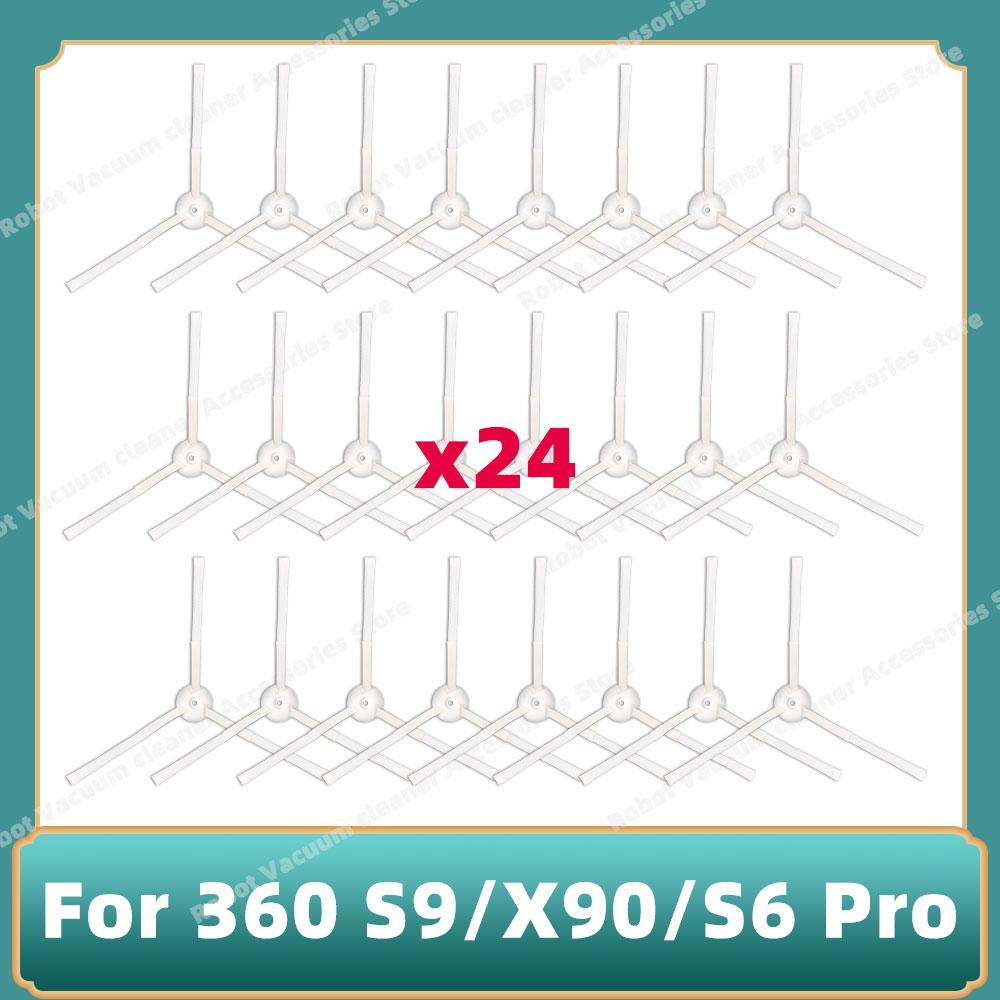 For 360 S9 S6 Pro X90 X95 Robotic Vacuum Cleaner HEPA Filter Roll Main Brush Side Brush Mop Cloth Rag  Spare Parts Accessories