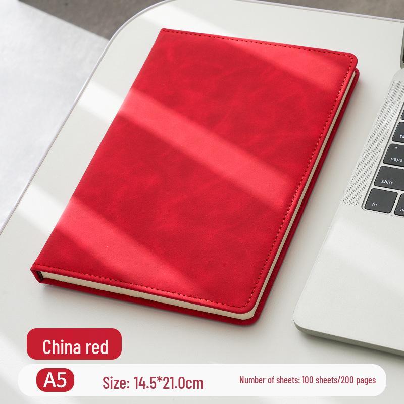 A5 Simple Style Hardcover Notebook: Elegant Meeting Minutes & Thoughtful Gift