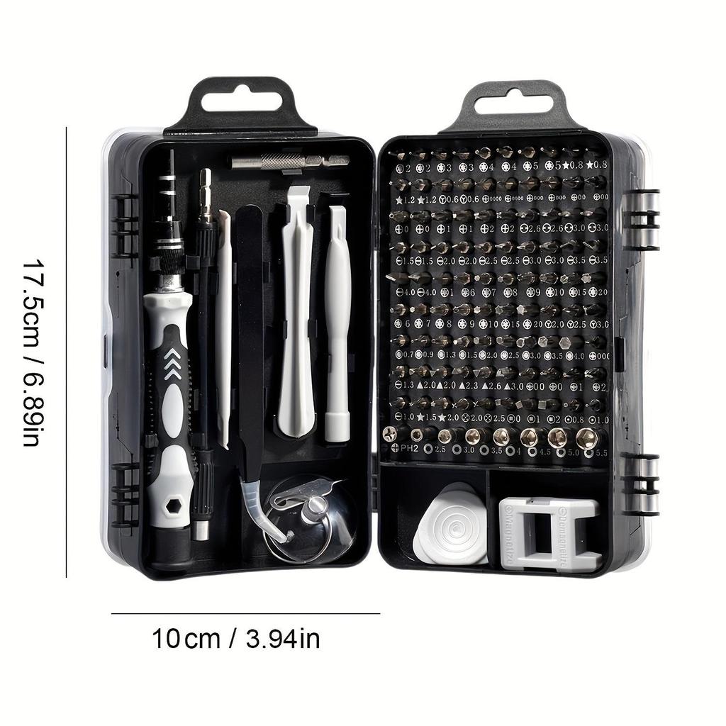 115-in-1 Multifunctional Screwdriver Set for Mobile Phone Repair & Household Use