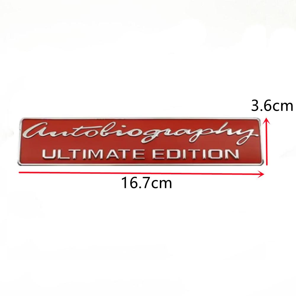 Autoliography SPORT ULTIMATE EDITION Abzeichen Auto Emblem für R-ange-R-over E-voque D-EFENDER D-iscovery Styling Stamm Logo Aufkleber