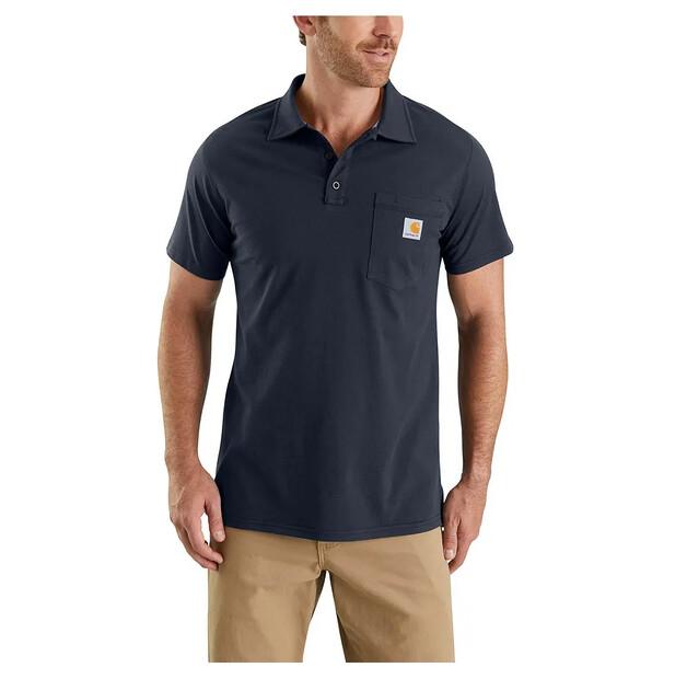 

Carhartt Force Delmont Pocket поло с короткими рукавами L