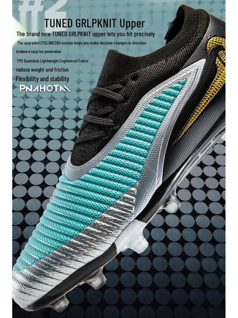 2025 Youth AG Fußballschuhe mit Stollen - Rasen-Trainingsschuhe für Kinder