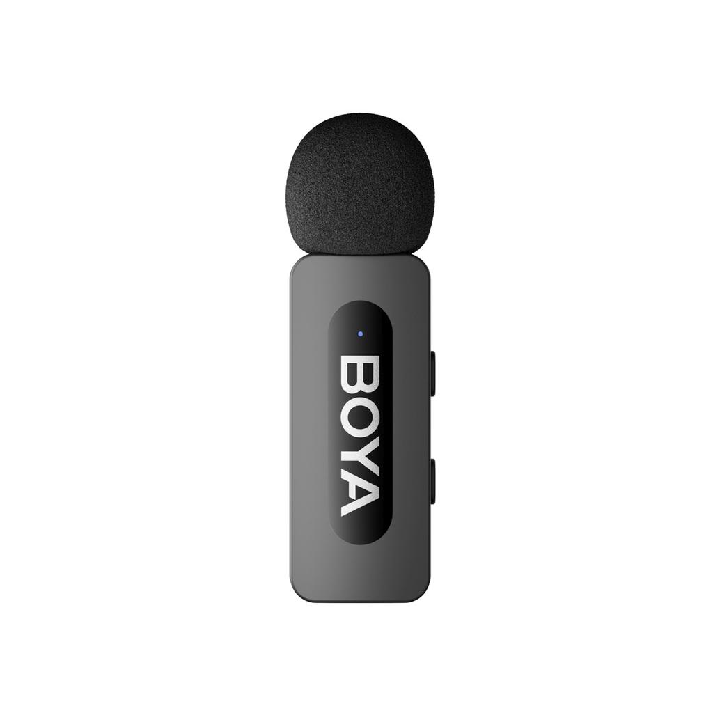 Wireless Microphone with Clip 120dB 2.4GHz USB-C - Black