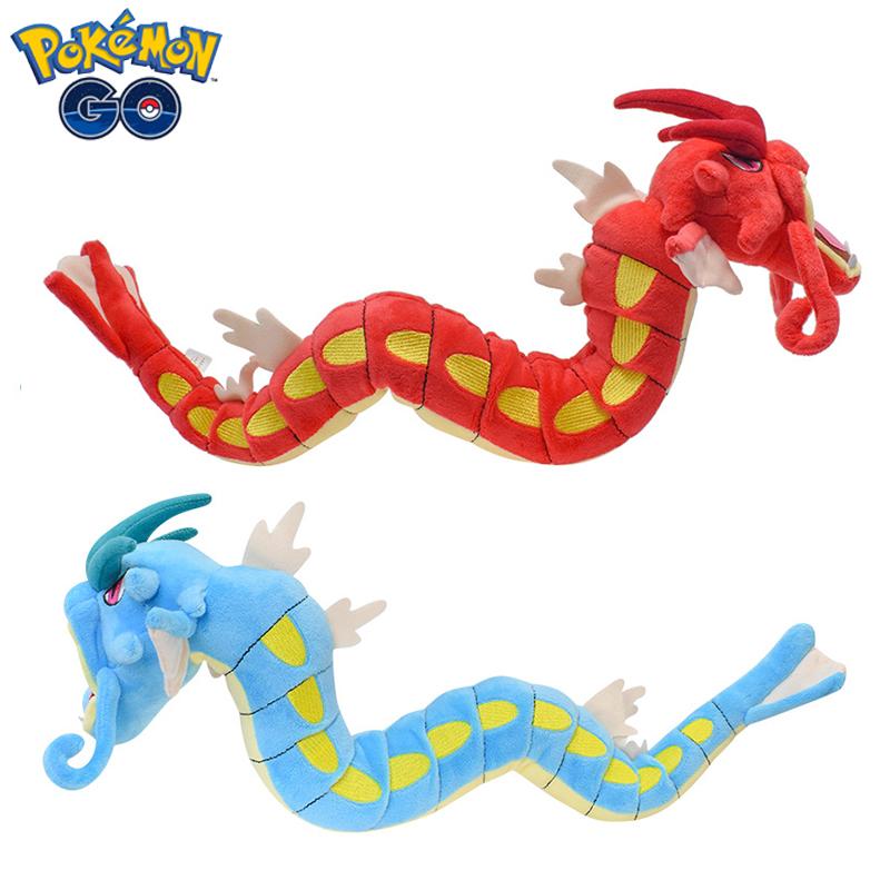 25-75Cm Pokémon Gyarados Voltorb Onix Plush Toy Cartoon Steelix Rayquaza Doll Cate Electrode Dratini Plushie Collectible Gift
