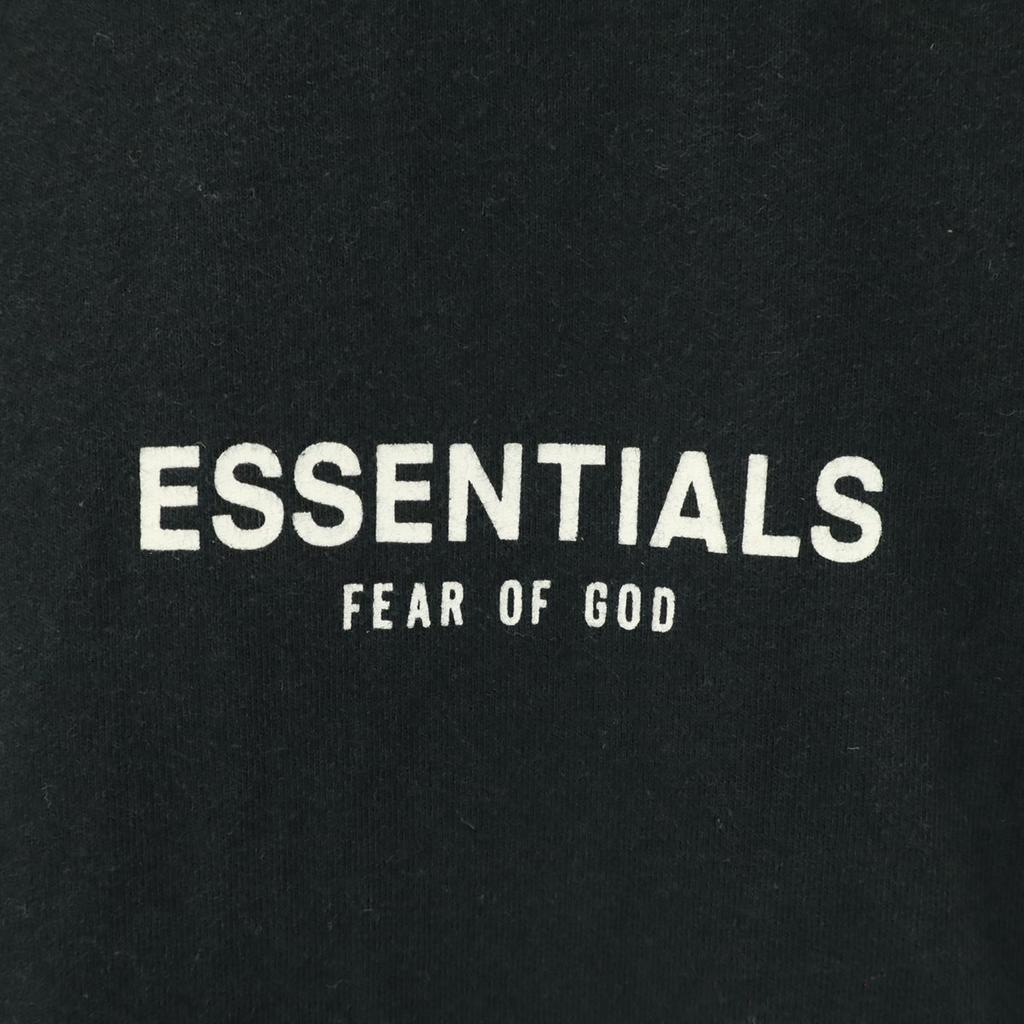 Essentials Back Print Long Sleeve Print T-shirt L Black Ron T Men's Used