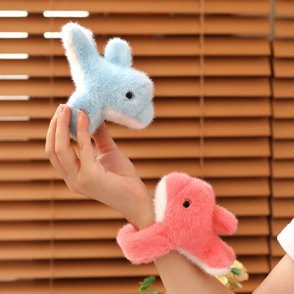 

Dolphin Penguin Doll Clap Circle Stuffed Animal Stuffed Slap Snap Plush Hand Circle Plush Bracelet Style 5