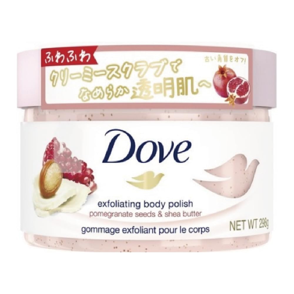 Dove Creamy Scrub Pomegranate Shea Butter 298g Set of 2 &