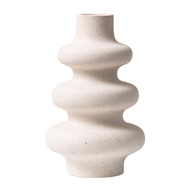 Silicone Vase Molds,Circles Epoxy Resin Casting Molds for DIY Crafts Vase,Home Decors Dry Flowers Holder Bottle Mold