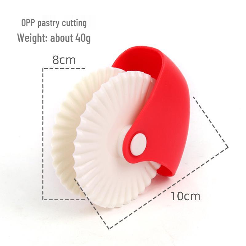 

Pastry Crimping Wheel & Dough Cutter Roller - Creative Baking Tool