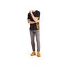Timberland SS20 Personality Vertical Block Print Short Sleeve T-Shirt Men Tops Black A22REP56