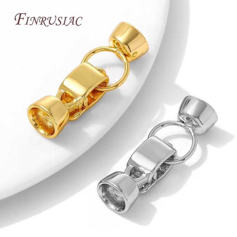 18K Gold Plated Brass Pearl Clasps For Bracelets Making,Jewelry Clasp Connectors,Necklaces Clasp,DIY Jewelry Findings