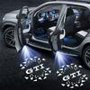 2026 Hot For VW VOLKSWAGEN 2Pcs LED Car Door Welcome Light Courtesy Projector Lamps for VOLKSWAGEN VW GTI Golf Tiguan Arteon POL