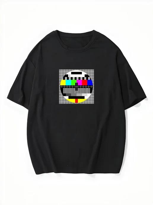 Oversized T-shirt with 90s–2000s print 3XL