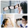 4 Way Mirror 360 Degree Handheld Desktop Portable Foldable Makeup Mirror For Self Hair Cutting Makeup Mirror Convenient and prac