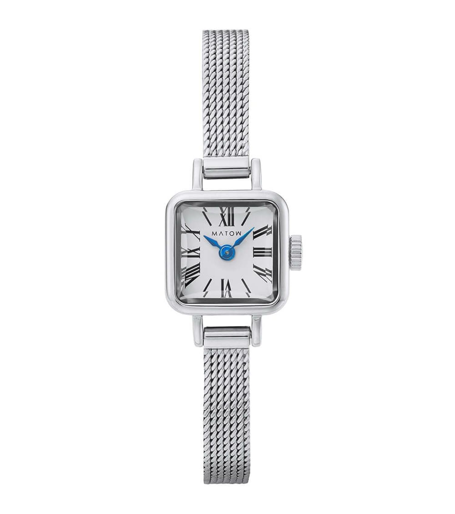

Авторизованный дистрибьютор Matou Watch Mesh Belt mw006001 Awatsuki Mini Square Silver White Mesh [MATOW] Женский [Tsuki -Tangetsu-] серебряный