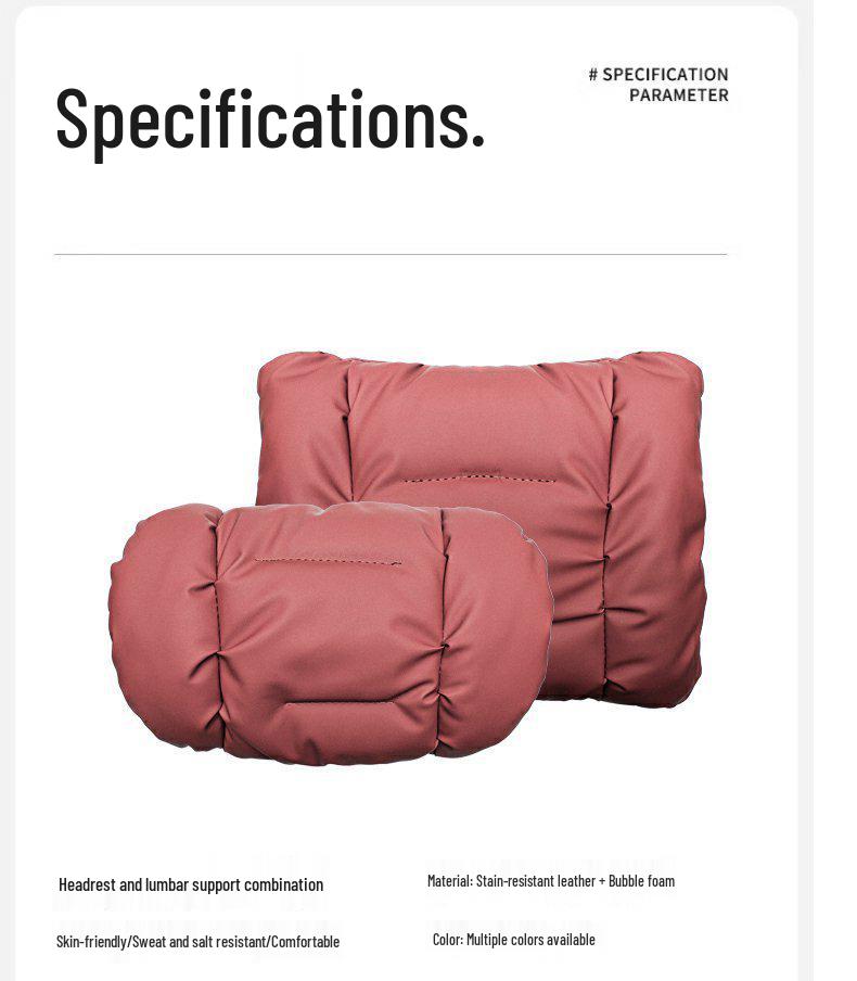 Compatible with Hyundai Car Headrests & Neck Supports: ix35, ix25, Elantra, Mingtu, Langdong Seats