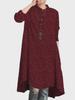 2026 Women's Retro Floral Long-Sleeve Loose Shirt