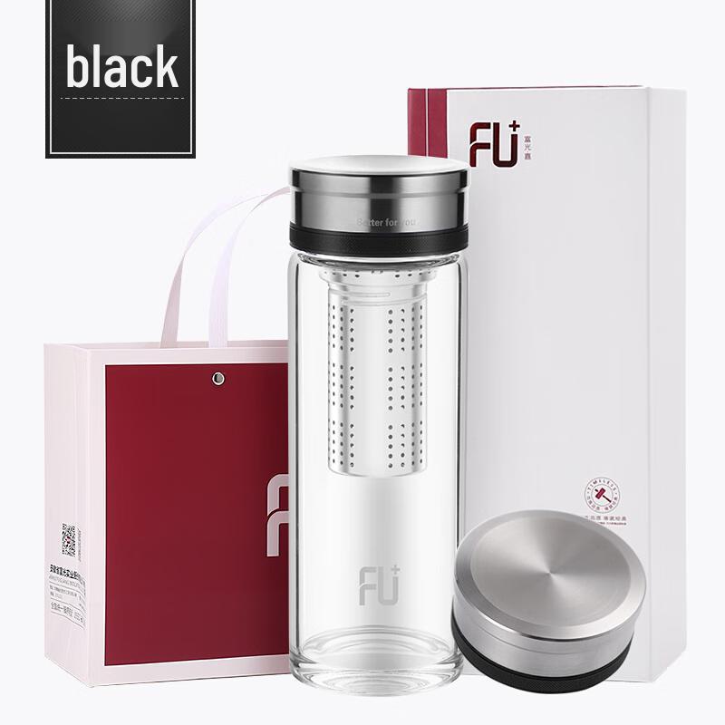 FUGUANG FU+ Classic Single-Layer Glass Cup with Filter