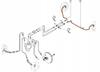 Flexible Brake Hose: Front Axle Renault Megane 2 - Scenic 2