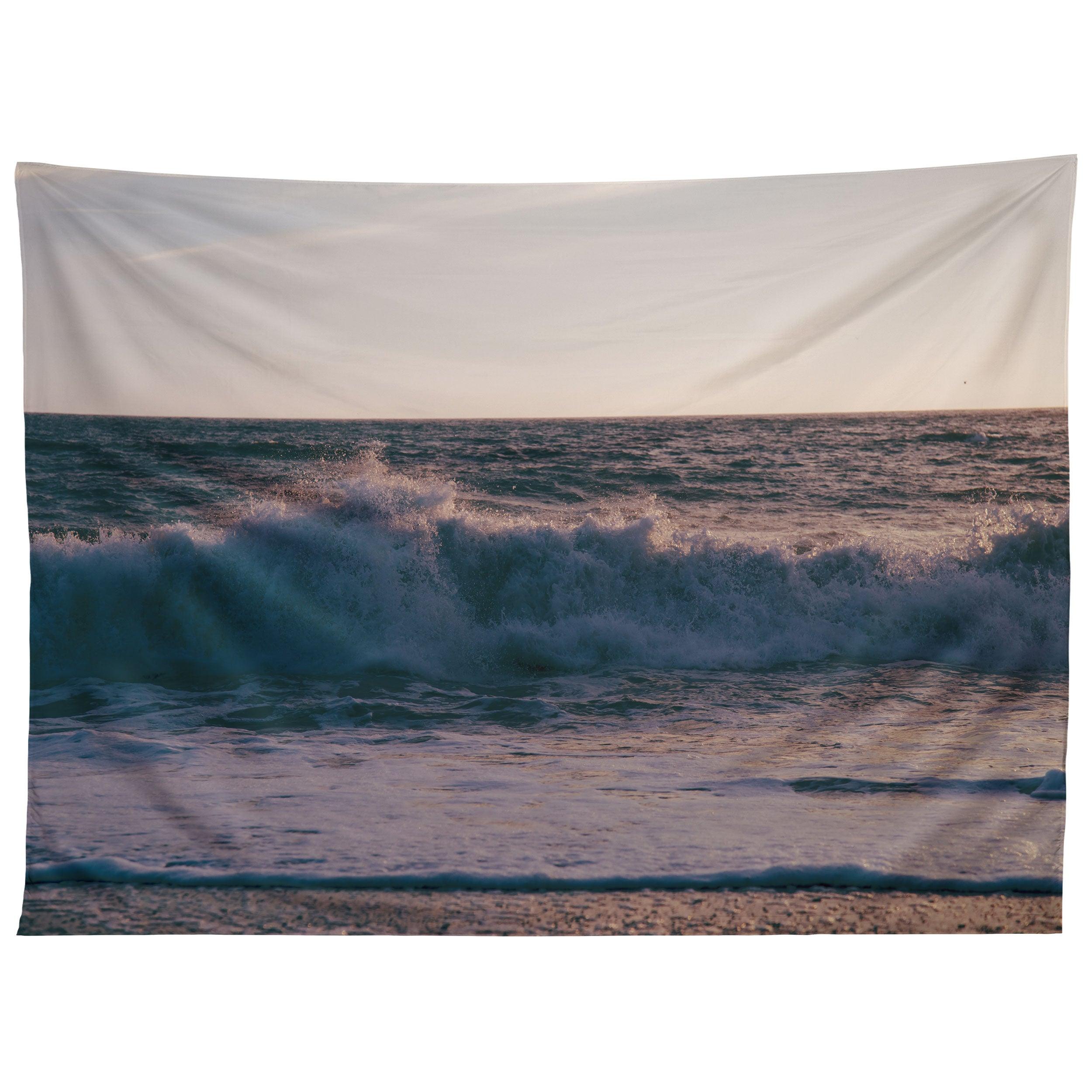 PACIFIC OCEAN SPLASH tapestry 75x100 чёрный