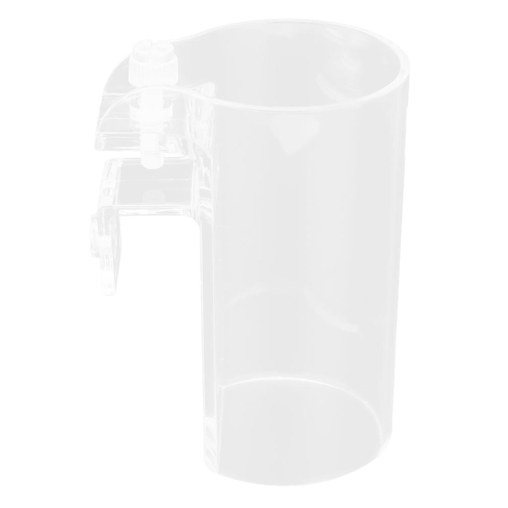 Fish Feeder Acrylic Aquarium Fish Tank Feeding Ring for Vertical and Horizontal Glass